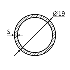 Изготовляемая нами круглая оцинкованная труба 19 мм выгодно отличается идеальной поверхностью. Складское хранение позволяет сохранить товарный вид трубы.