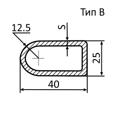 Изготовляемая нами полуовальная оцинкованная труба 40х25 мм выгодно отличается идеальной поверхностью. Складское хранение позволяет сохранить товарный вид трубы.
