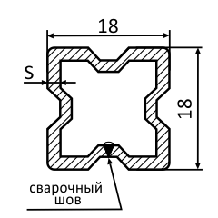 Изготовляемая нами полуовальная оцинкованная труба 18х18 мм выгодно отличается идеальной поверхностью. Складское хранение позволяет сохранить товарный вид трубы.