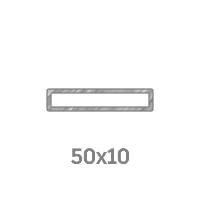 Квадратная оцинкованная труба 30х30 мм